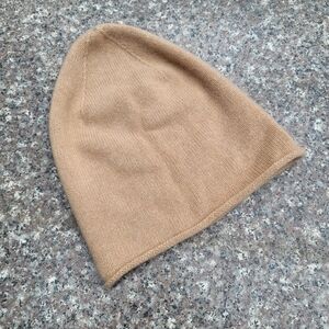 Halogen cashmere beanie hat